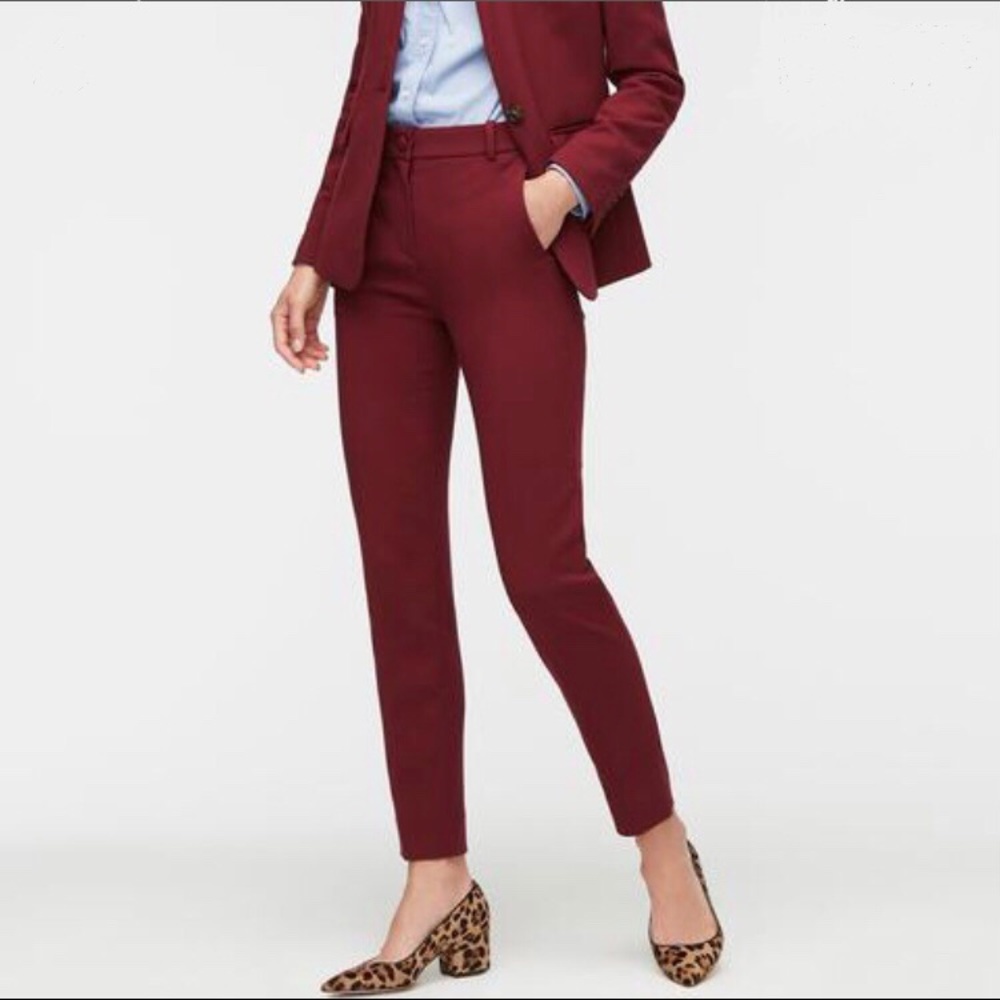 J. Crew Cameron high-rise pants